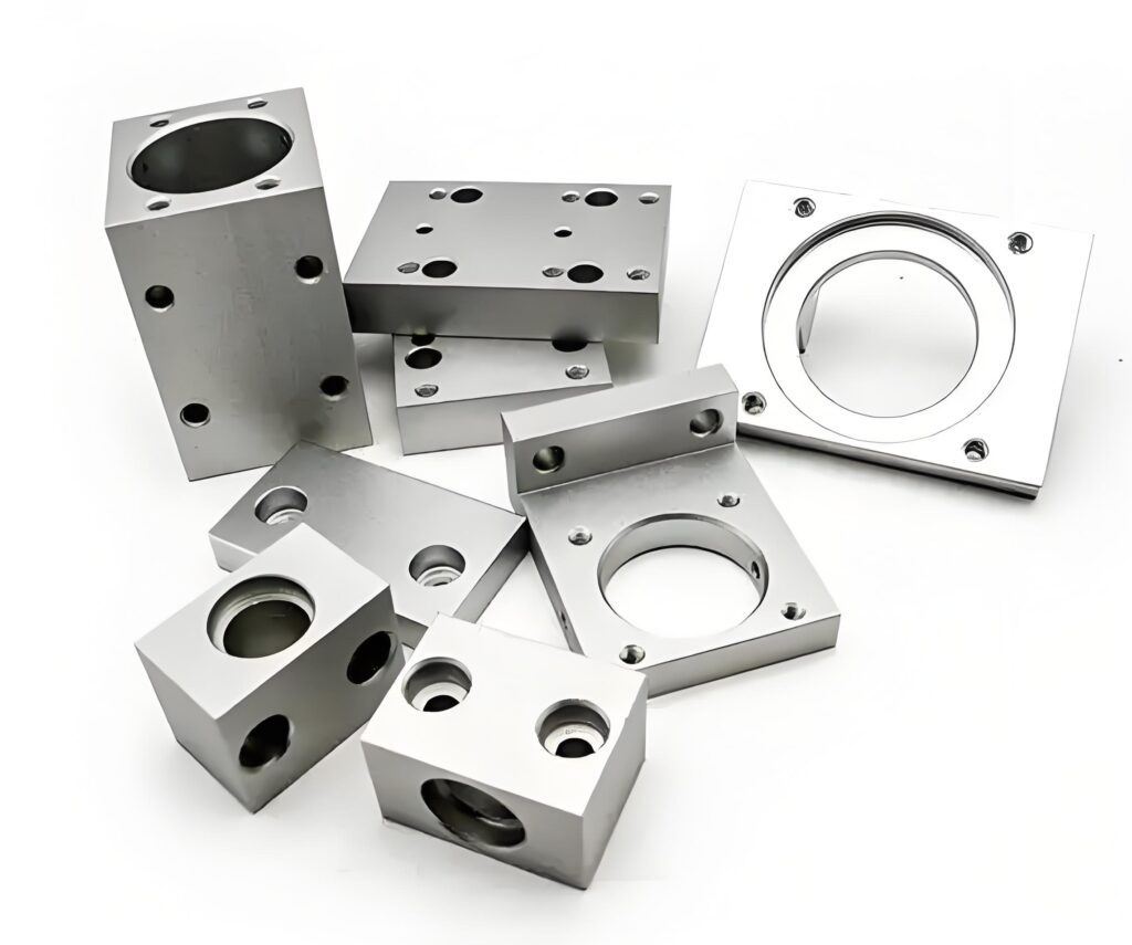 Custom CNC Milled Aluminum Manifold Blocks | Hydraulic & Pneumatic System Components - CNC Milling - yuangemfg.com