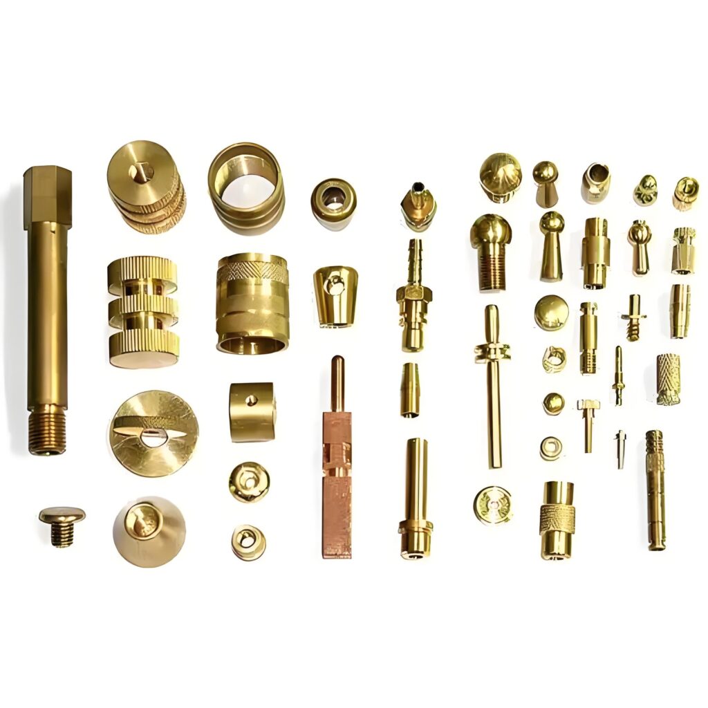 Custom CNC Turned Brass Miniature Precision Parts & Assemblies | Small-Scale Components - CNC Turning - yuangemfg.com
