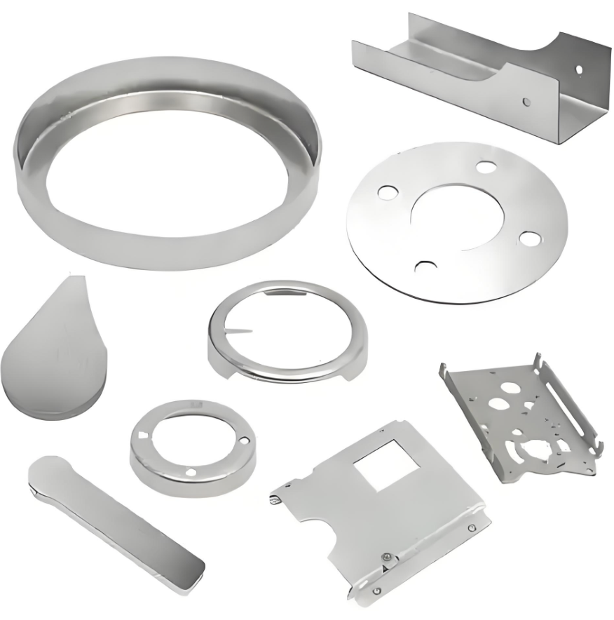 Semiconductor Equipment Components Custom Laser Cut Sheet Metal Components | Precision Stainless Steel Fabrication Parts -...